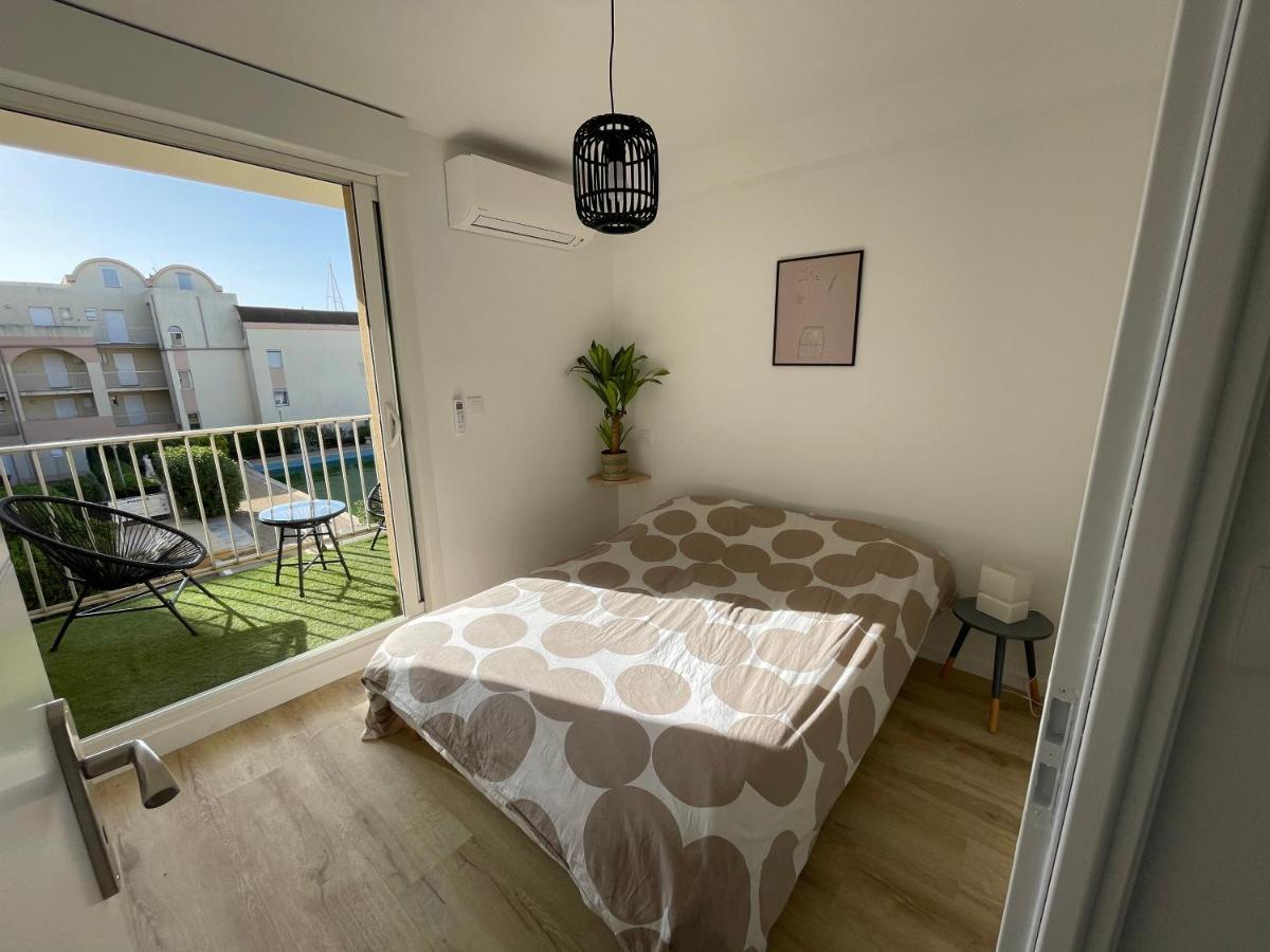 T3 Expo Sud-Est - Parking - Piscine - Clim - Wifi Apartment Gruissan Exterior photo
