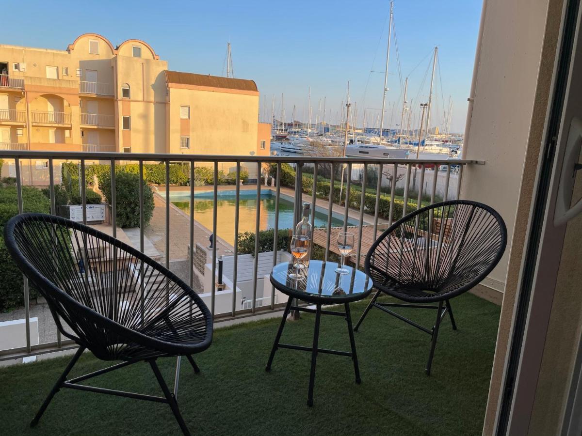 T3 Expo Sud-Est - Parking - Piscine - Clim - Wifi Apartment Gruissan Exterior photo